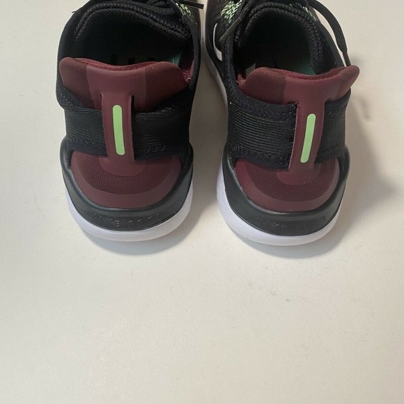 Nike Free RN 2018 Maroon Black Lime Blast Size 8 main image 6